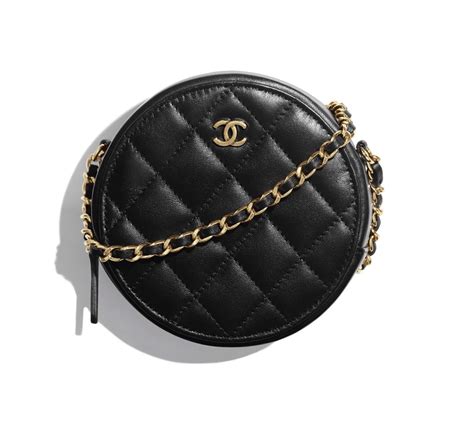 chanel circle bag with handle|chanel small chain bag.